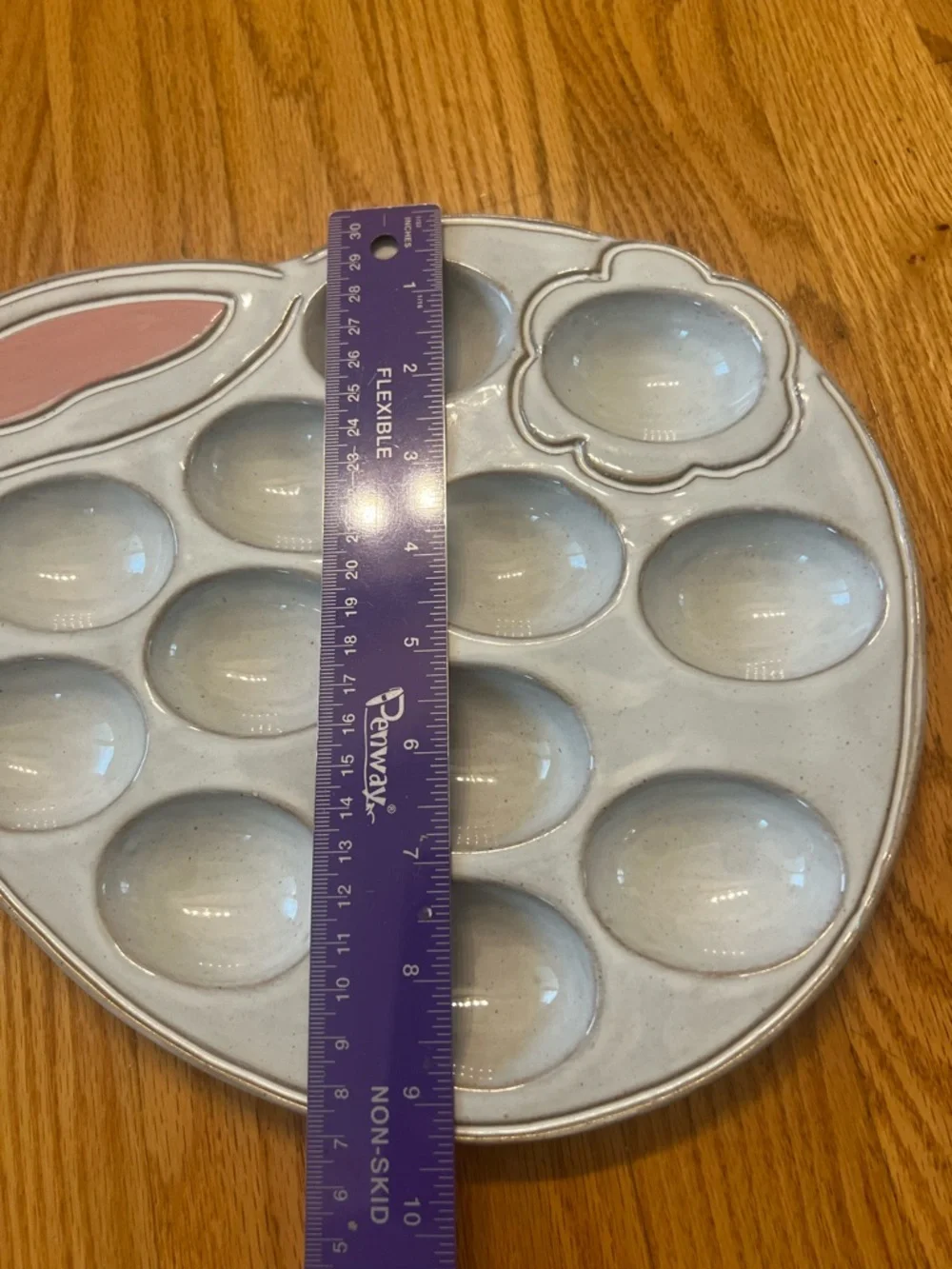 Mud Pie- Bunny Deviled egg tray